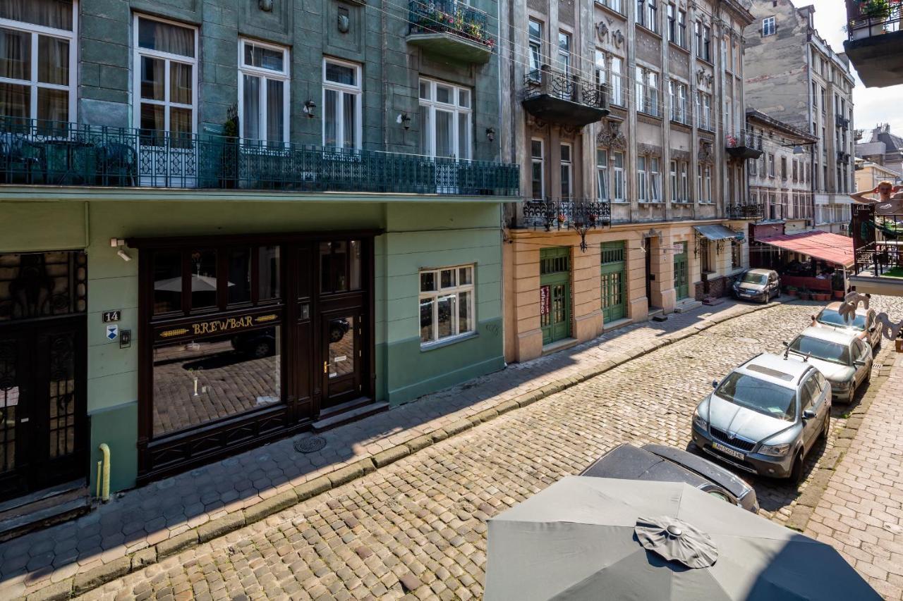 Alfa Apartments Staroevrejska 18 Lviv Buitenkant foto